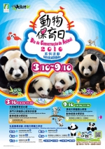  2016动物保育日──大熊猫宝宝百日庆  - 新闻局