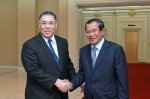  行政长官崔世安与柬埔寨首相洪森会面  - 新闻局