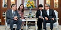 行政长官与泰国副总理颂奇‧乍都西披塔会面  - 新闻局