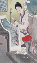 澳门艺术家推广计划:“中国古今杰出仕女图-黄凤文画展”将揭幕 - 新闻局